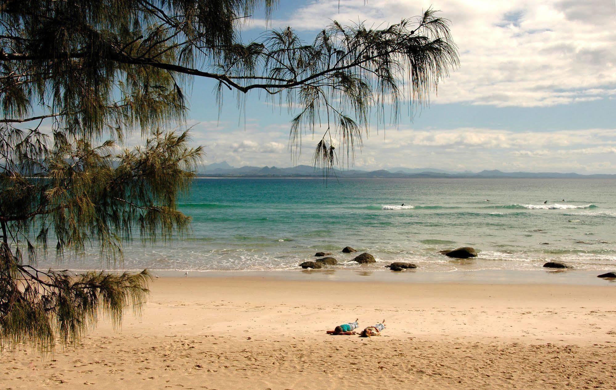 Cavvanbah Beach House Teluk Byron Bagian luar foto